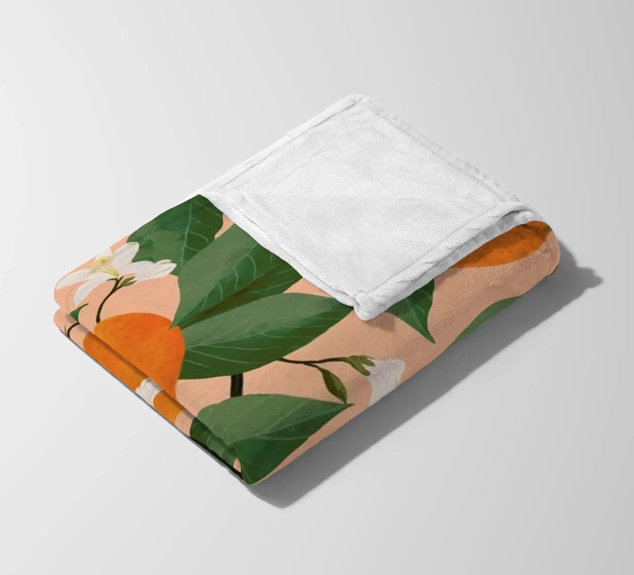 Fresh Citrus coperta in pile da Laura Graves