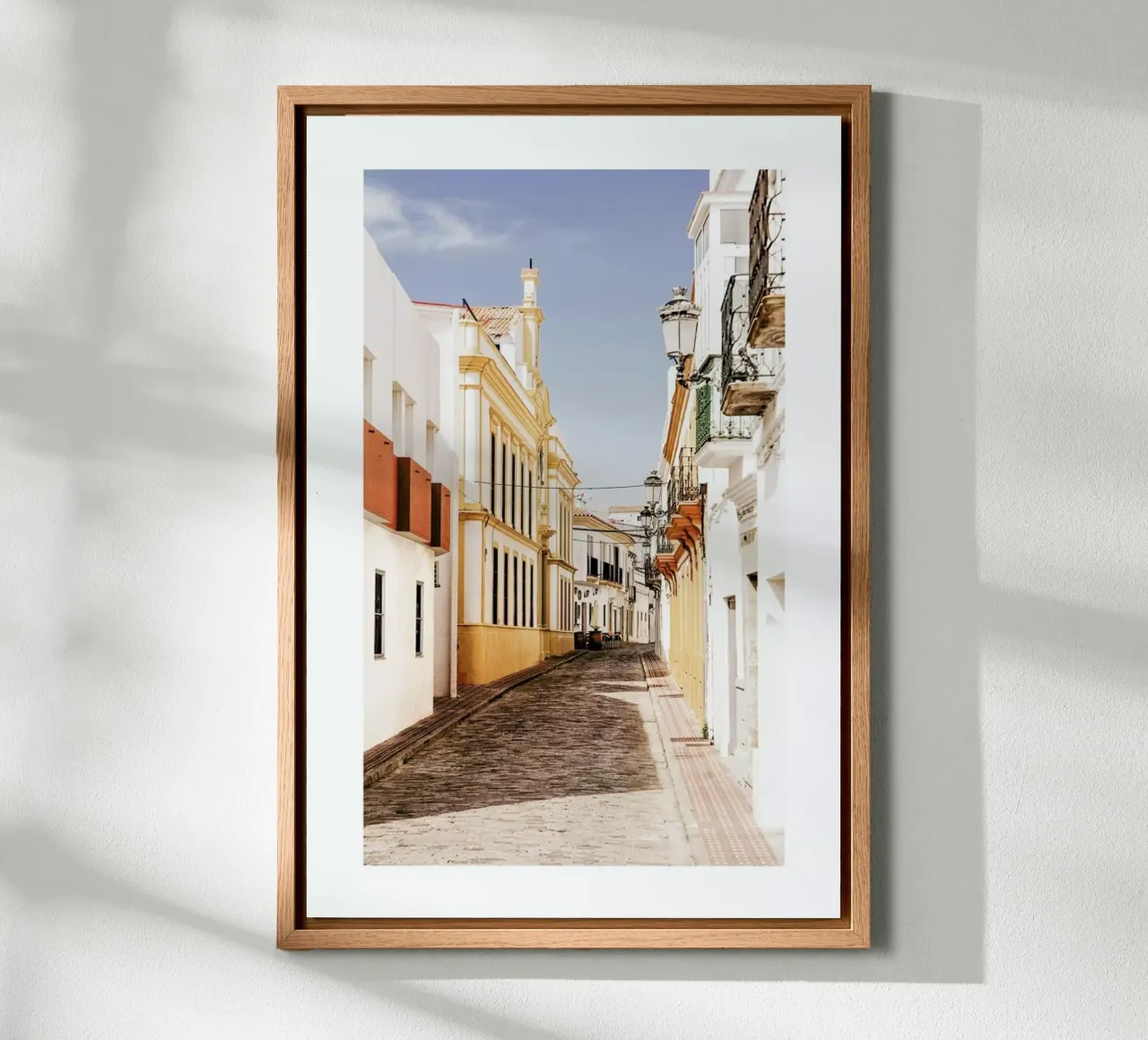 Cadiz canvas met Baklijst van METROPOLIS