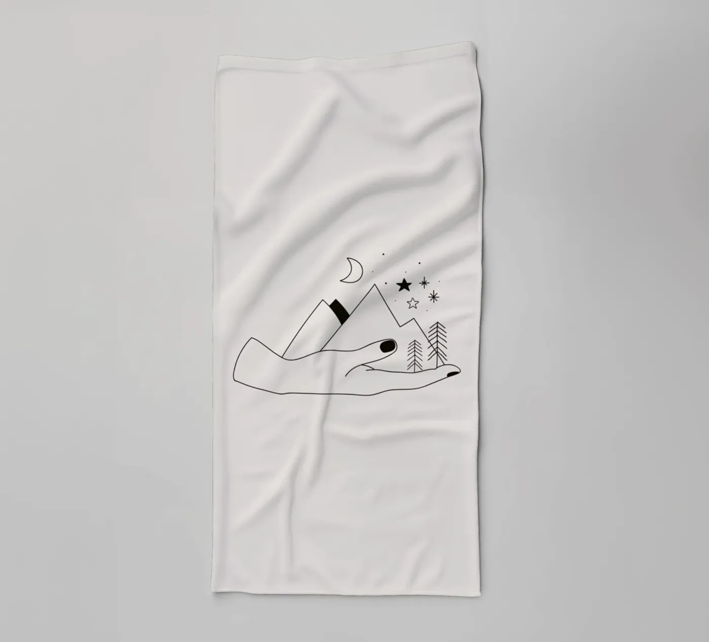 Forest badhanddoek van Pure
