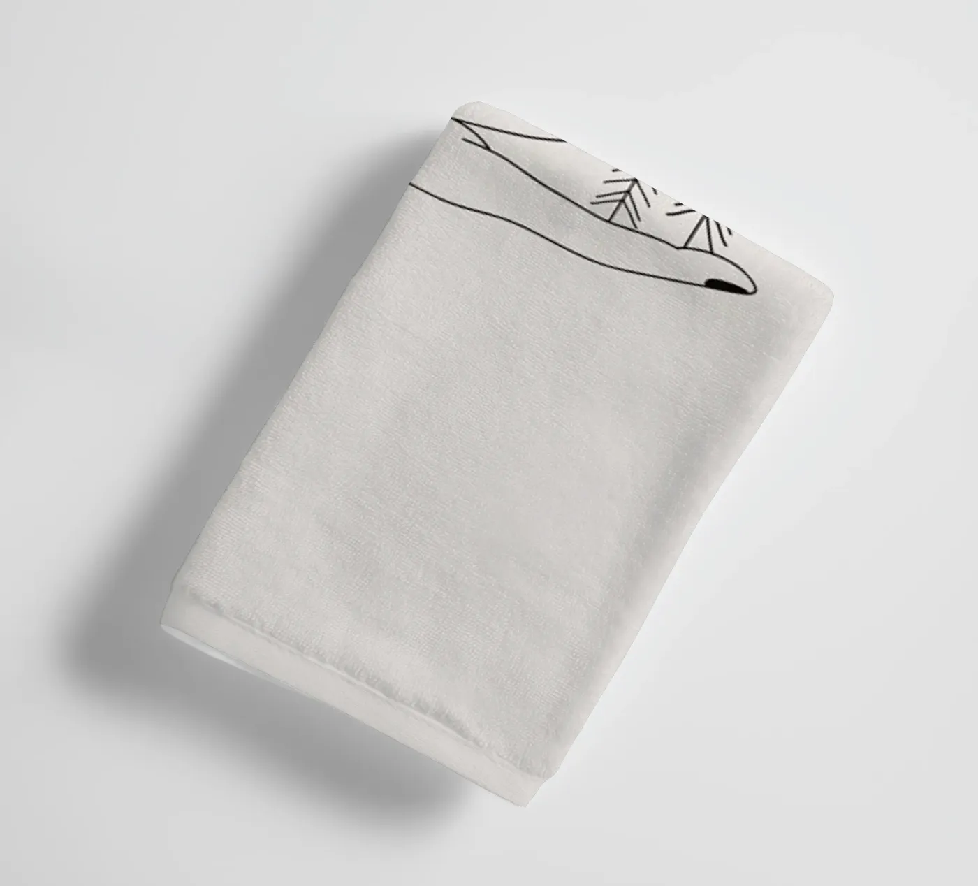 Forest badhanddoek van Pure