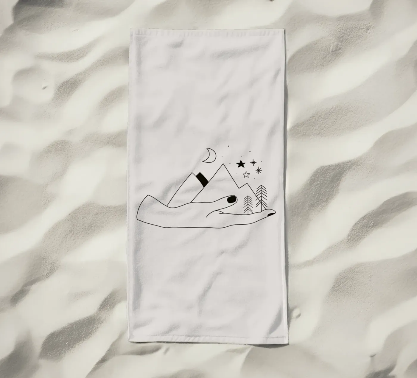 Forest serviette de plage de Pure