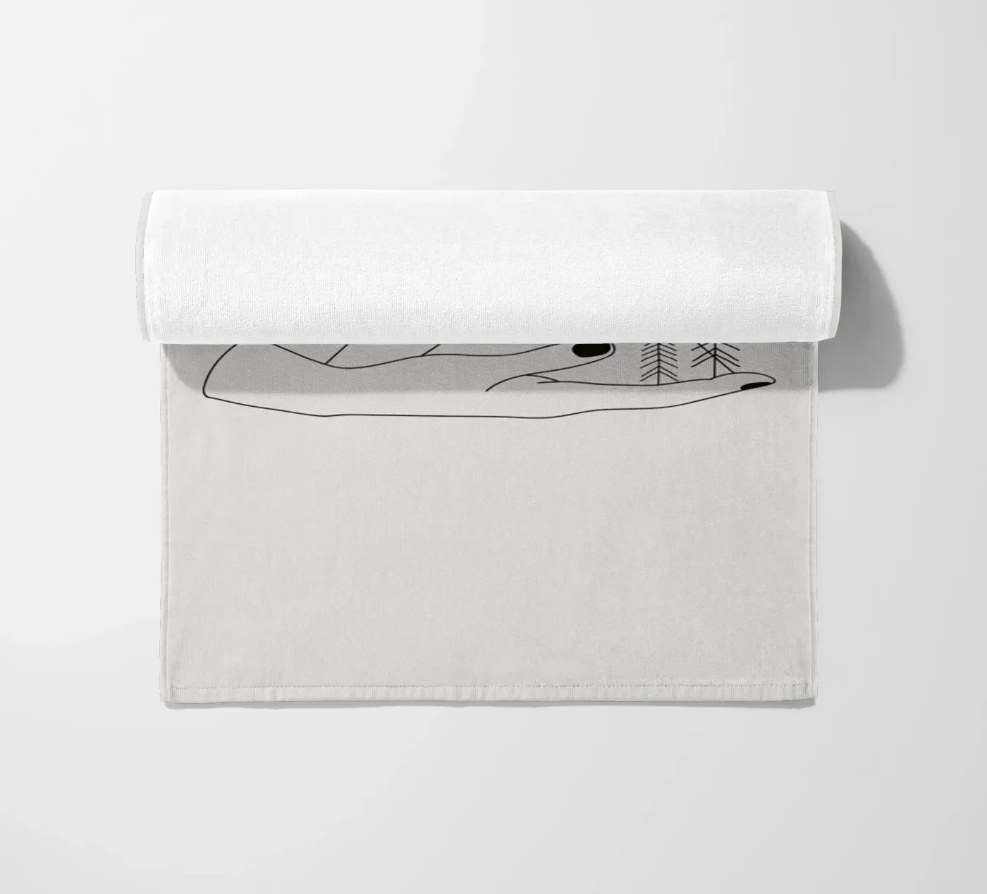 Forest strandhanddoek van Pure