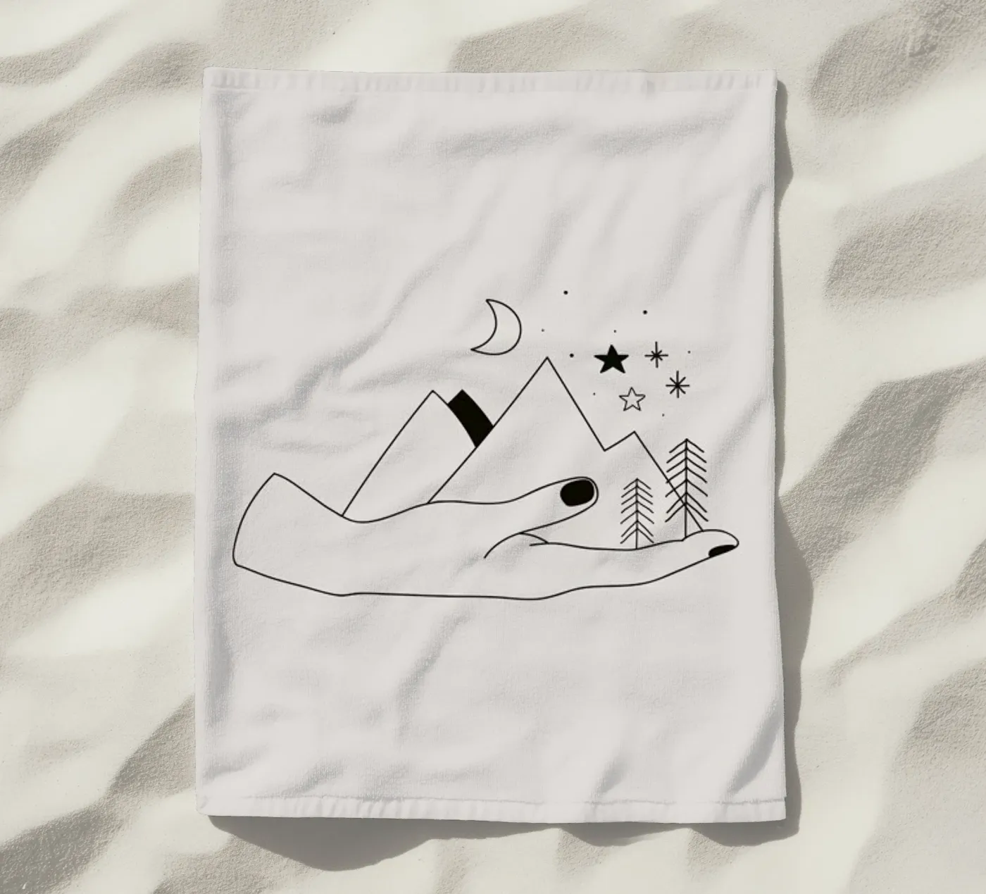 Forest serviette de plage de Pure