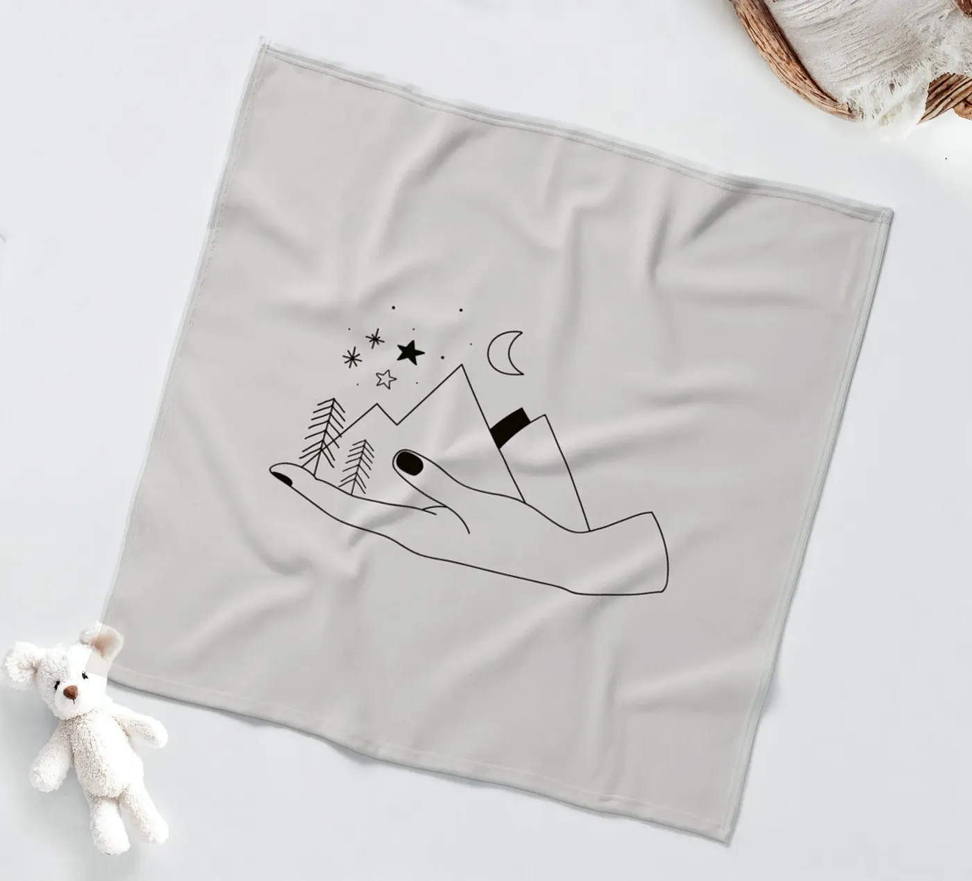 Forest Fleecedecke von Pure