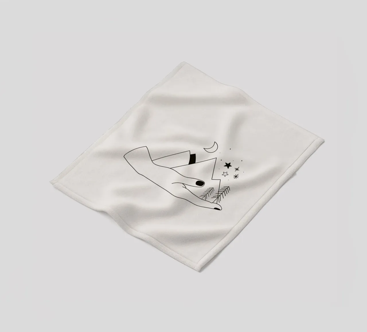 Forest Fleecedecke von Pure