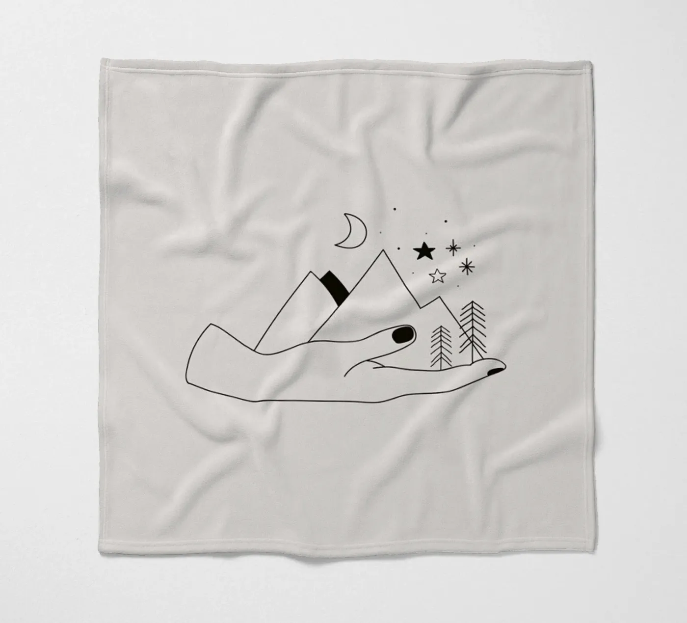 Forest Fleecedecke von Pure