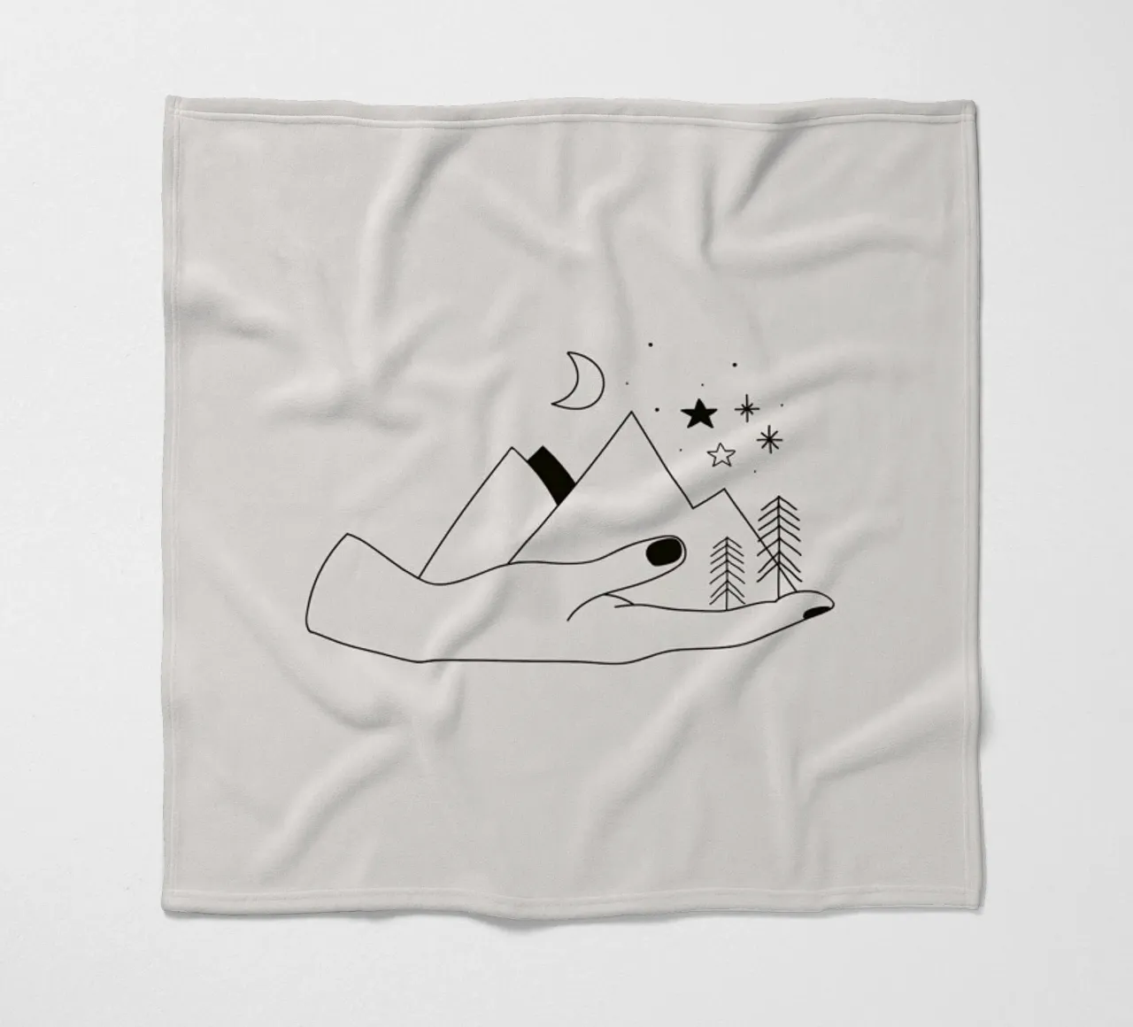 Forest Fleecedecke von Pure