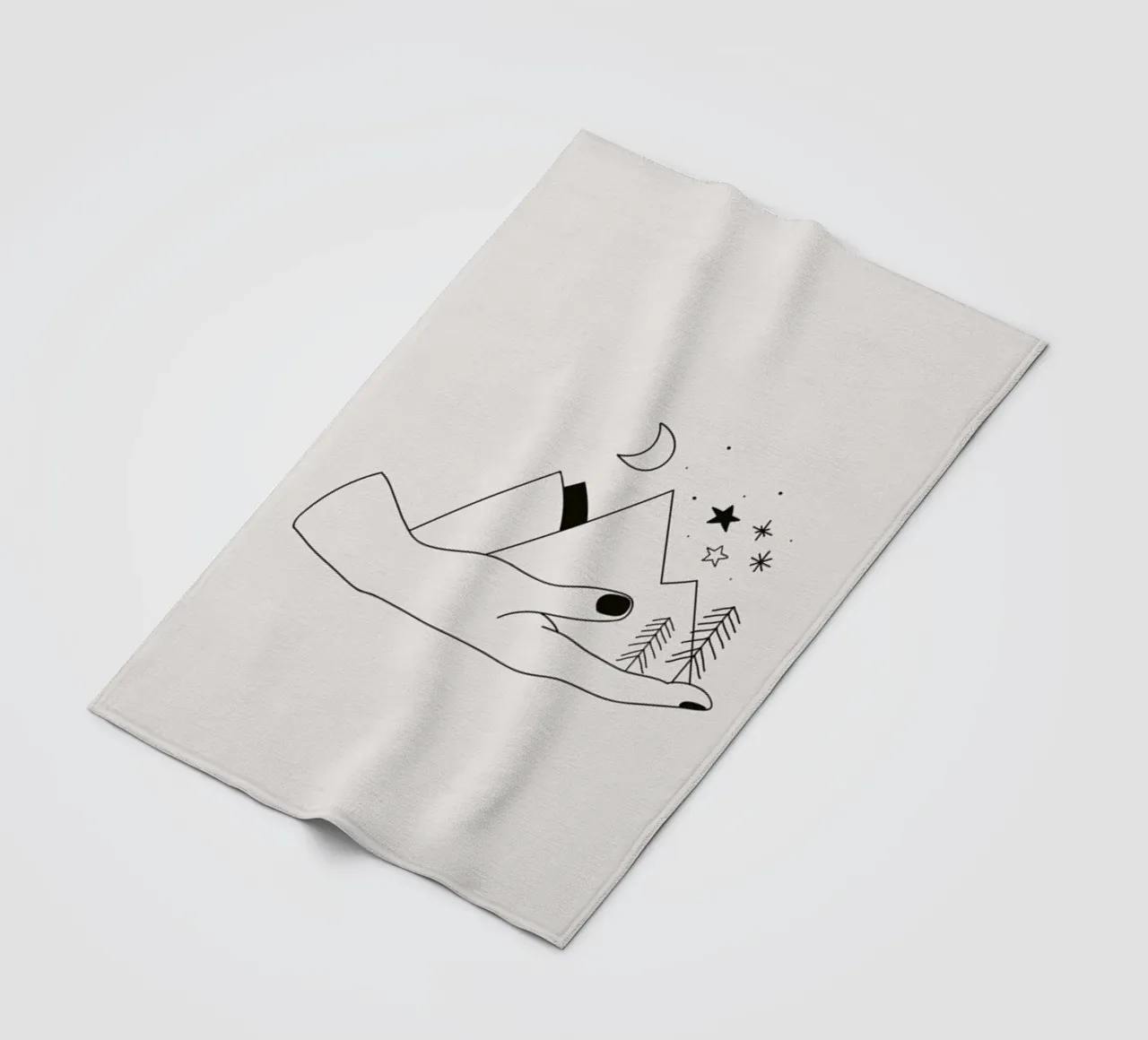 Forest Fleecedecke von Pure