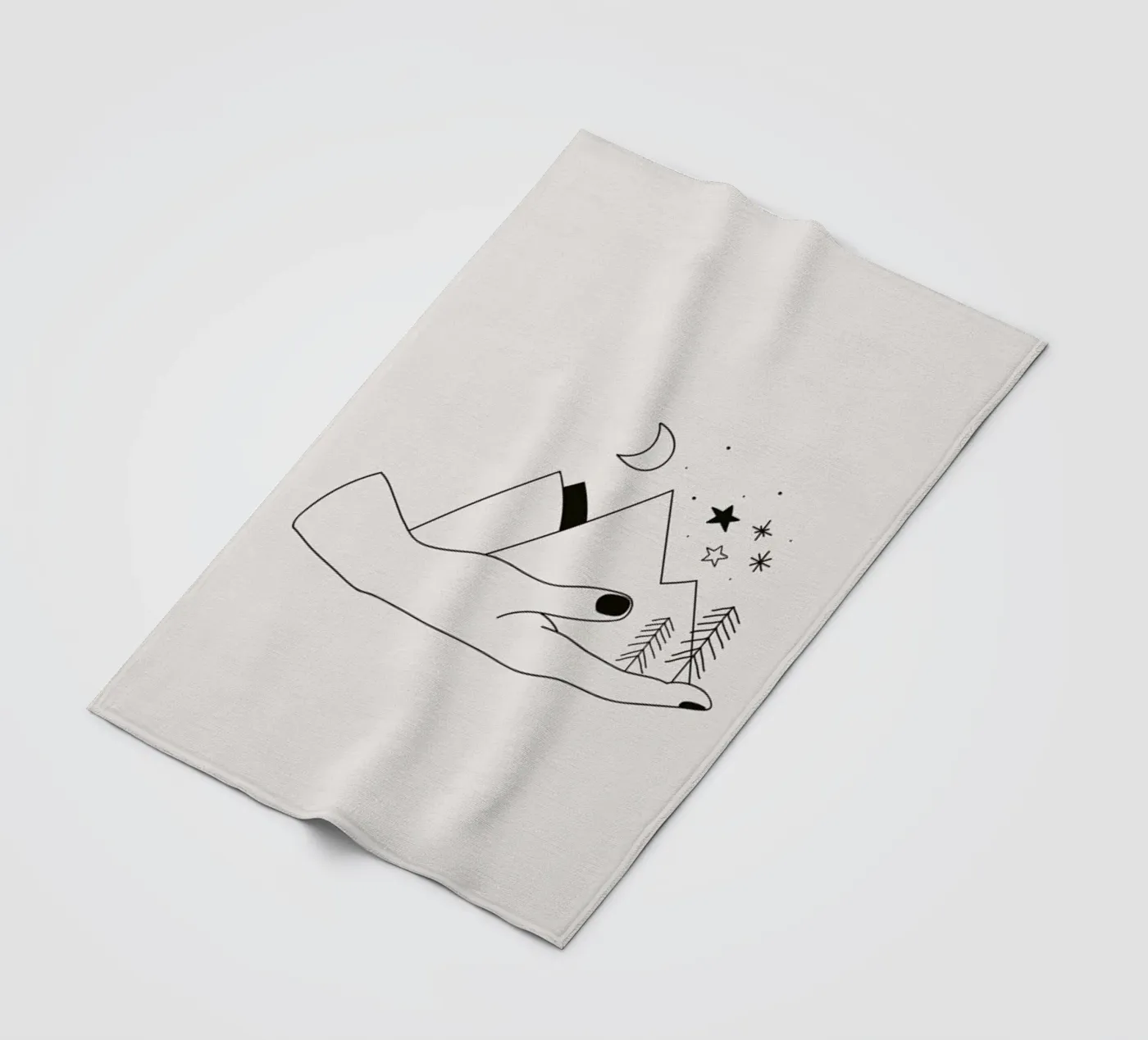 Forest Fleecedecke von Pure