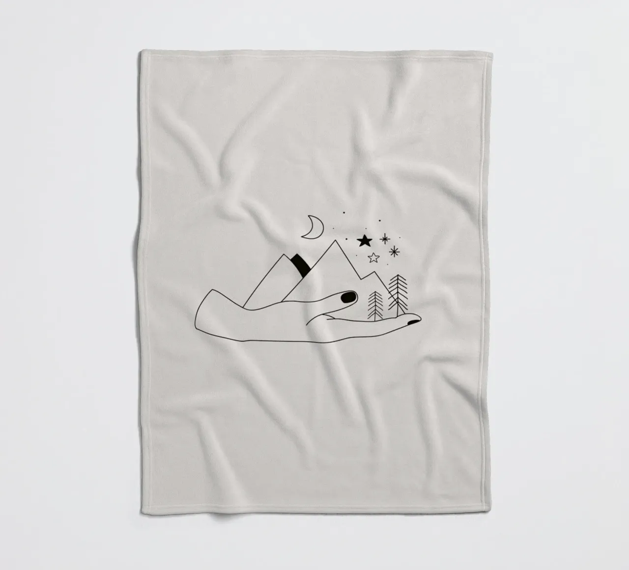 Forest Fleecedecke von Pure