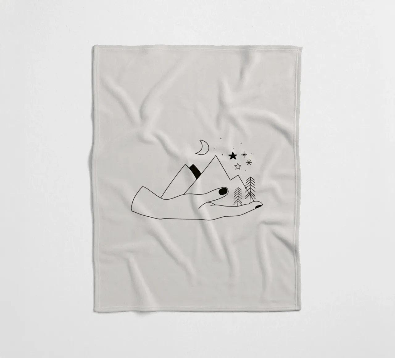 Forest Fleecedecke von Pure