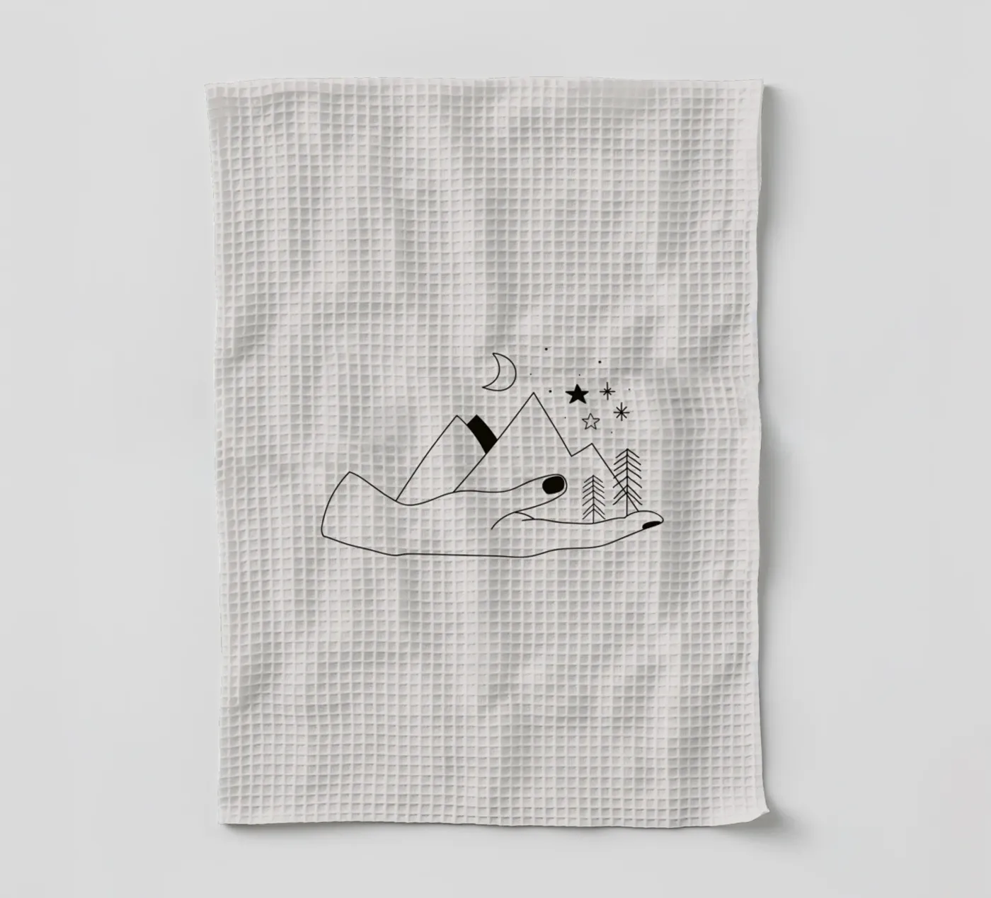 Forest tea towel by Pure