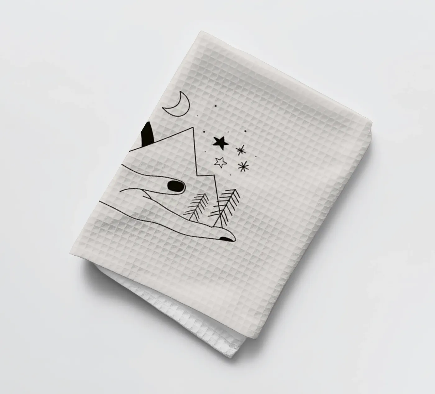 Forest tea towel by Pure