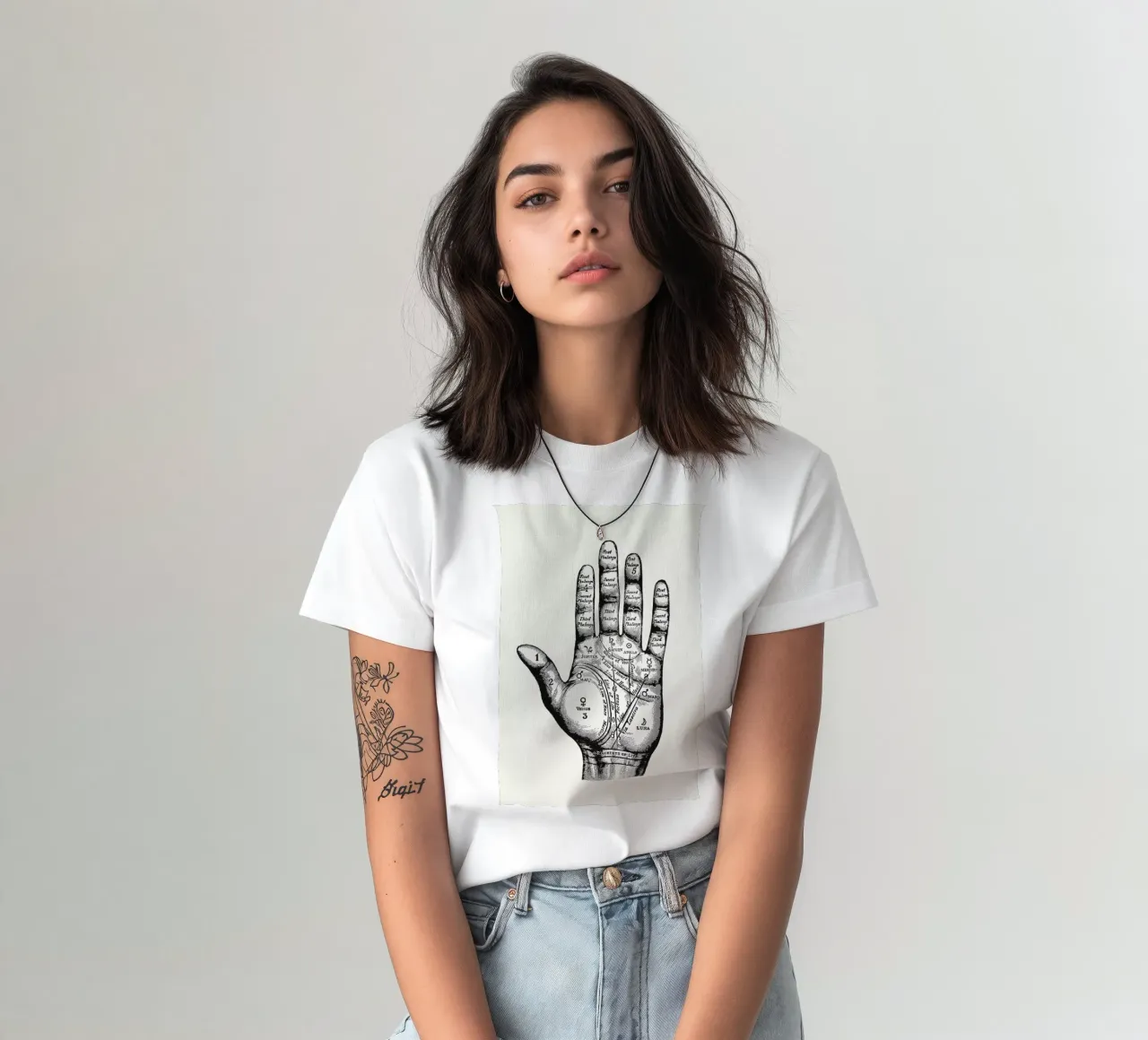 Palmistry t-shirt by Astër