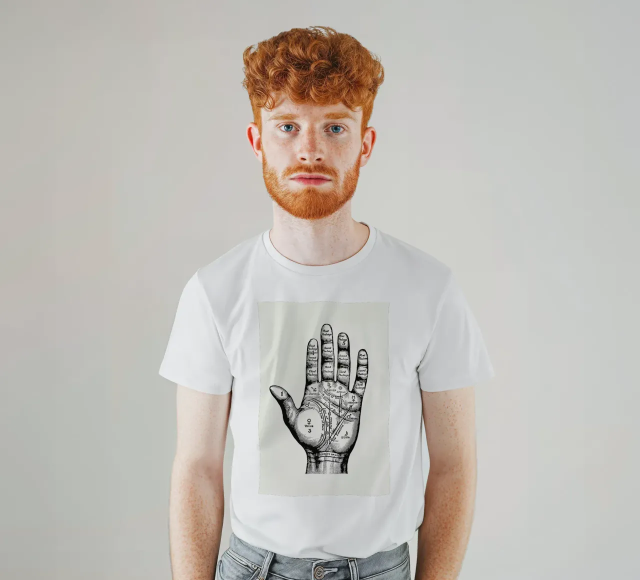 Palmistry t-shirt by Astër