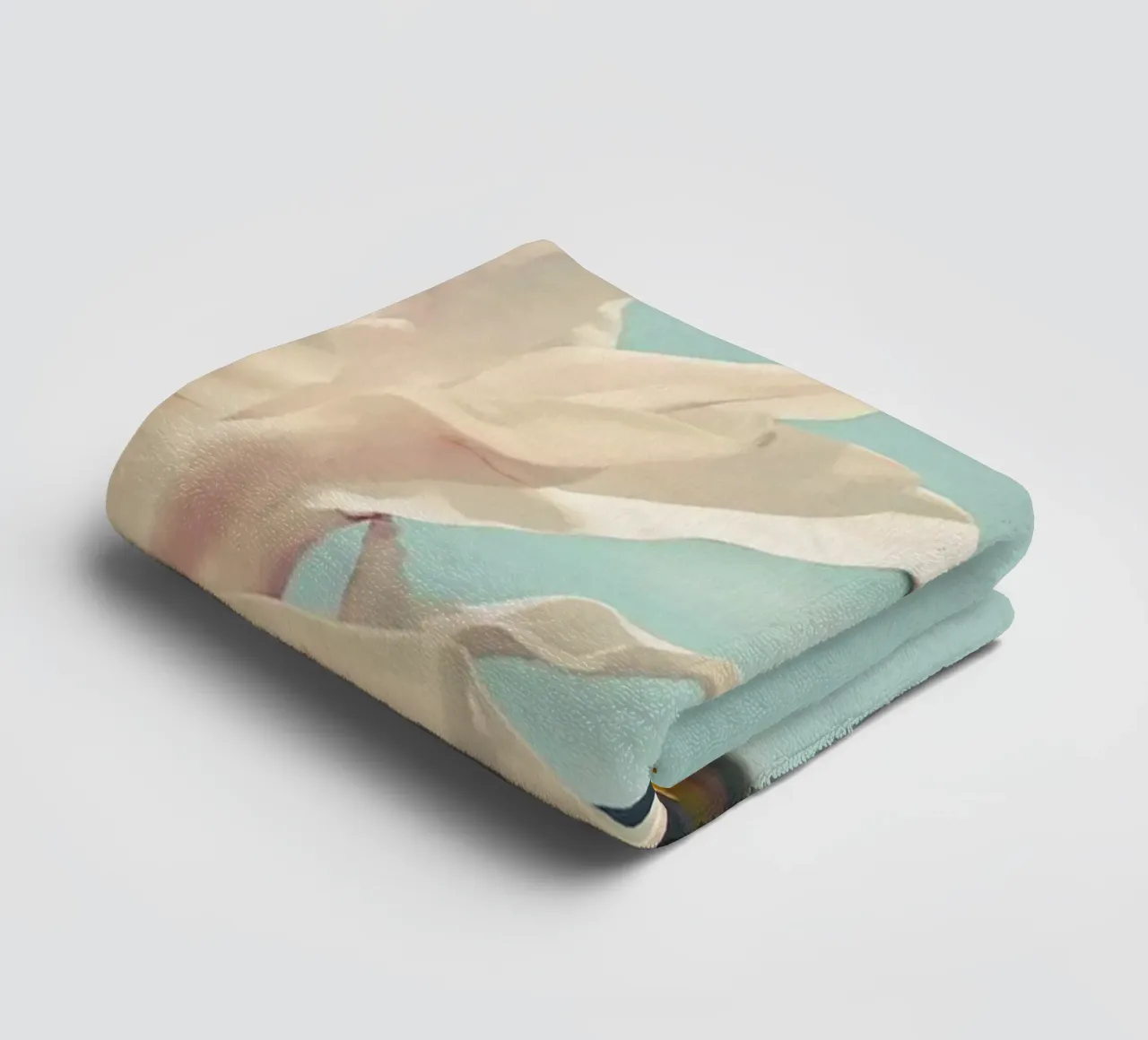 Paper Petals towel by Cassia Beck Photography