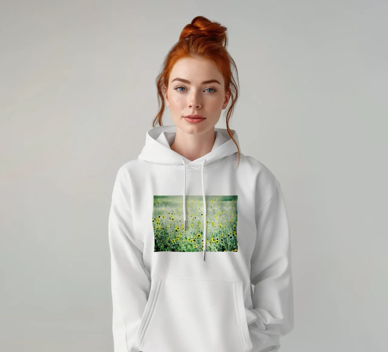 I Will Wait felpa con cappuccio da Robin Delean