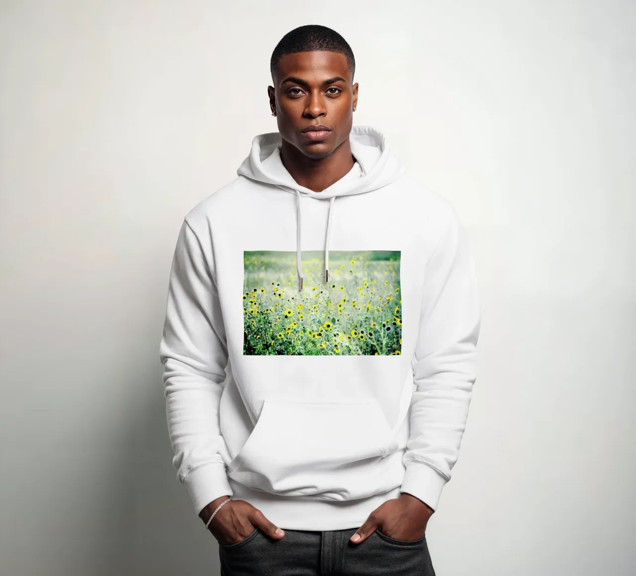 I Will Wait felpa con cappuccio da Robin Delean