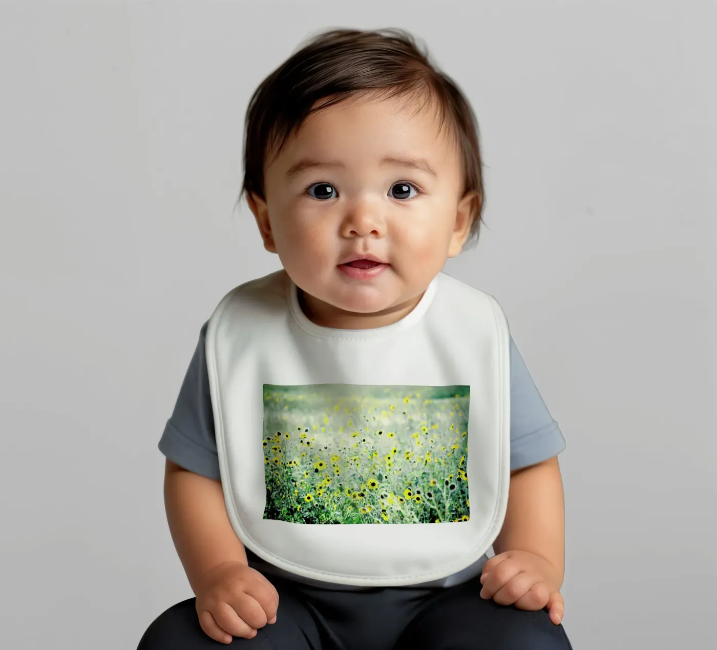 I Will Wait baby bib by Robin Delean