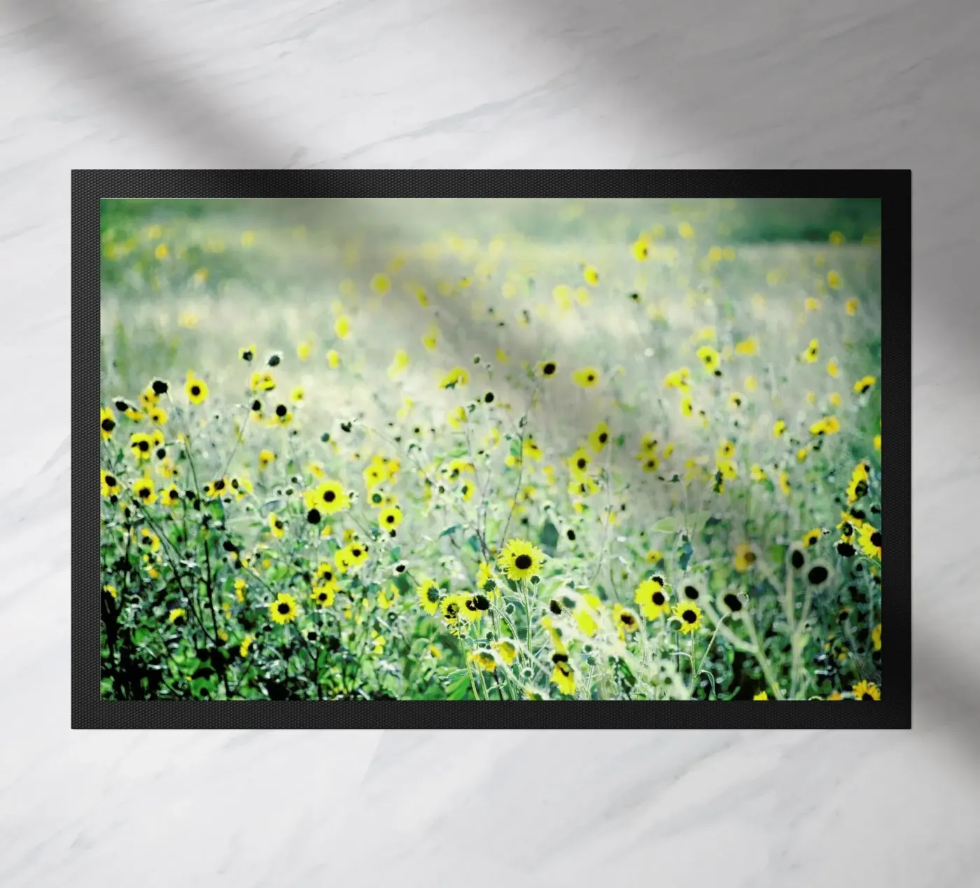 I Will Wait doormat by Robin Delean