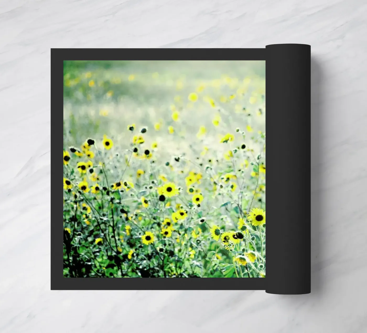 I Will Wait doormat by Robin Delean