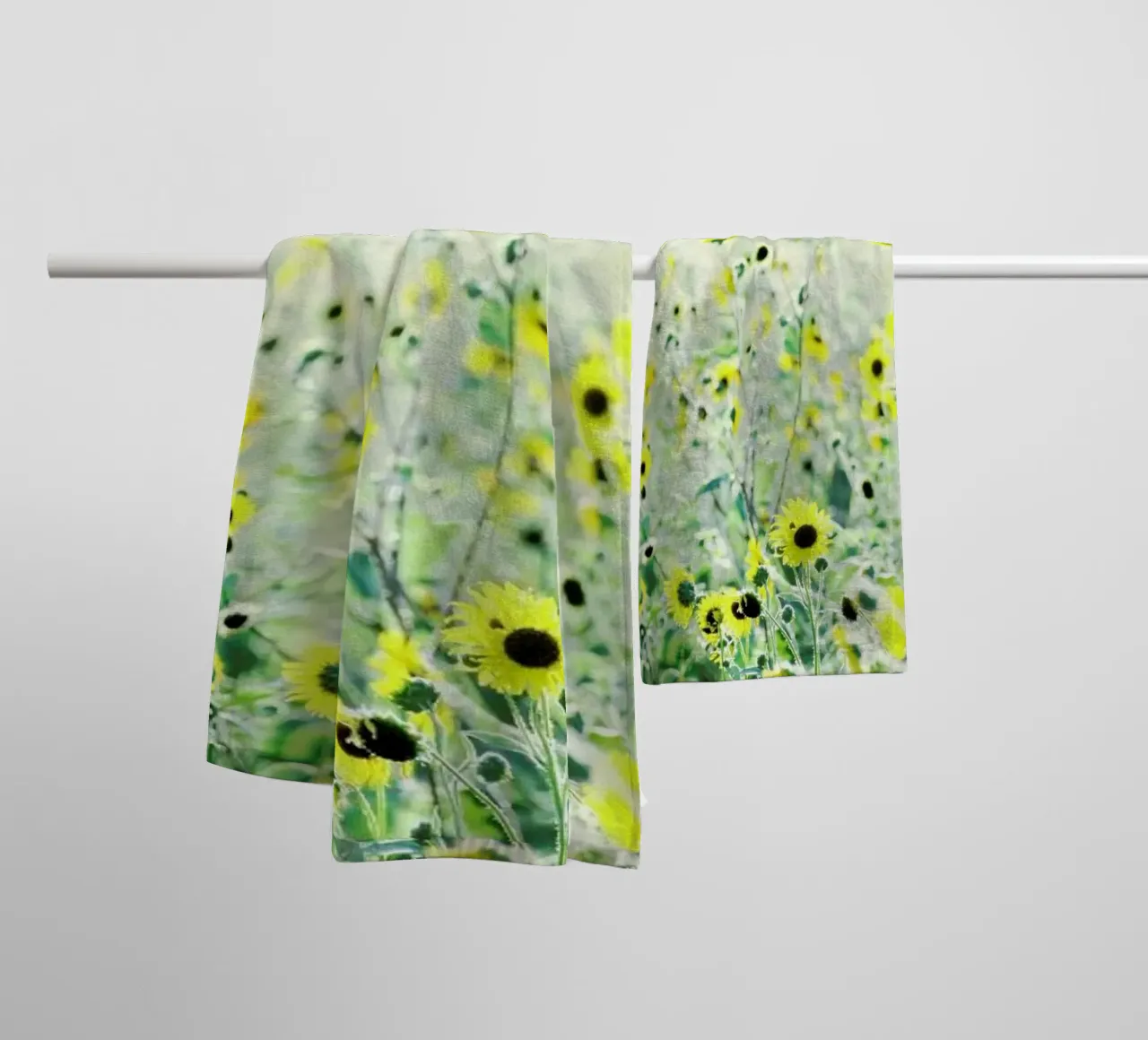 I Will Wait towel by Robin Delean