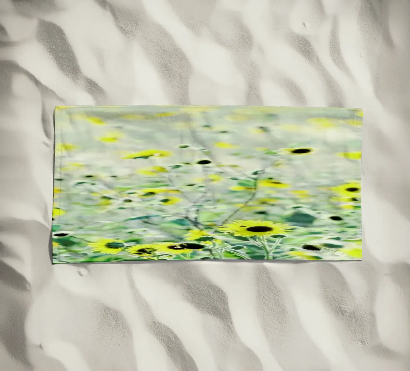 I Will Wait beach towel by Robin Delean