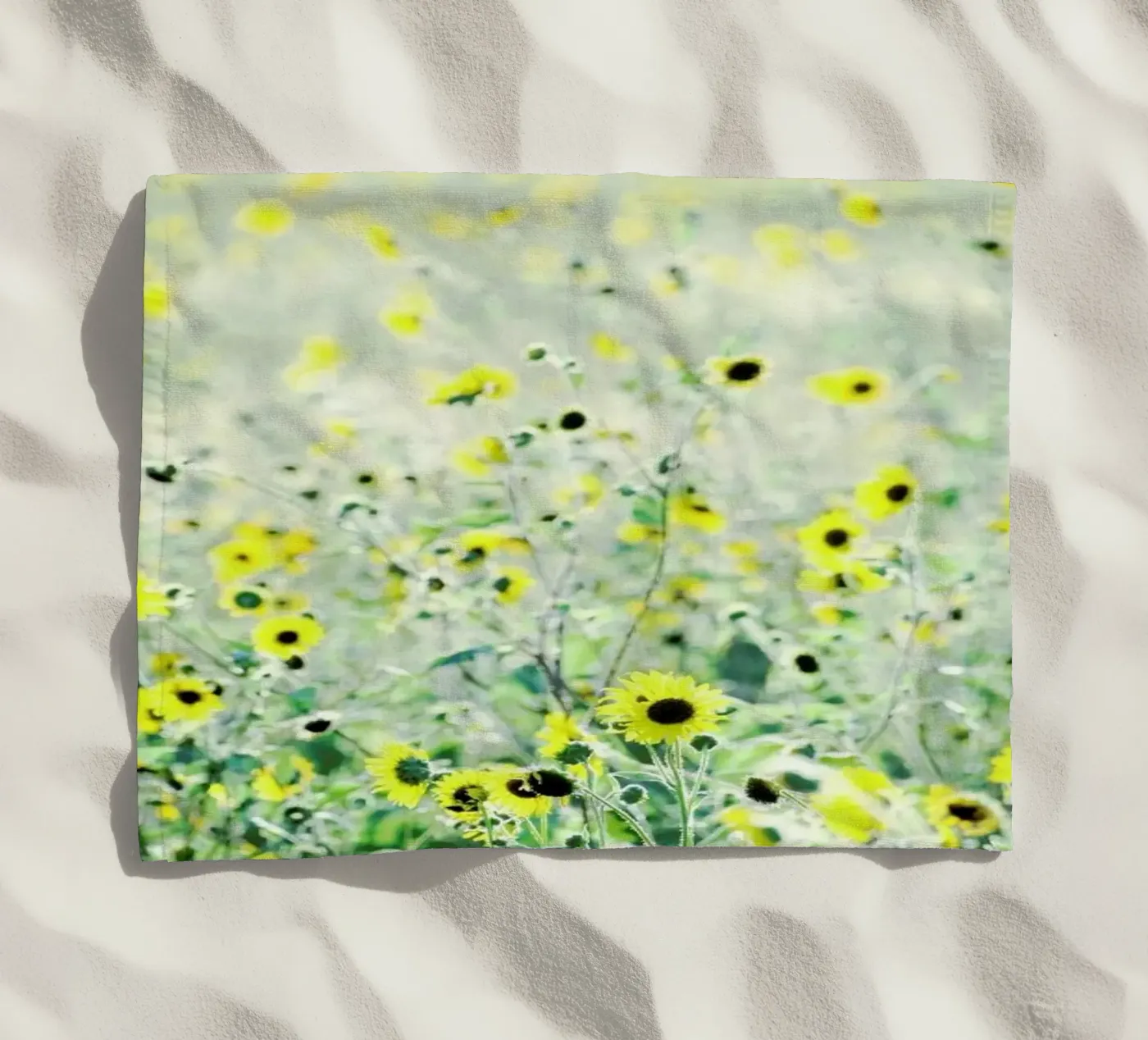 I Will Wait beach towel by Robin Delean