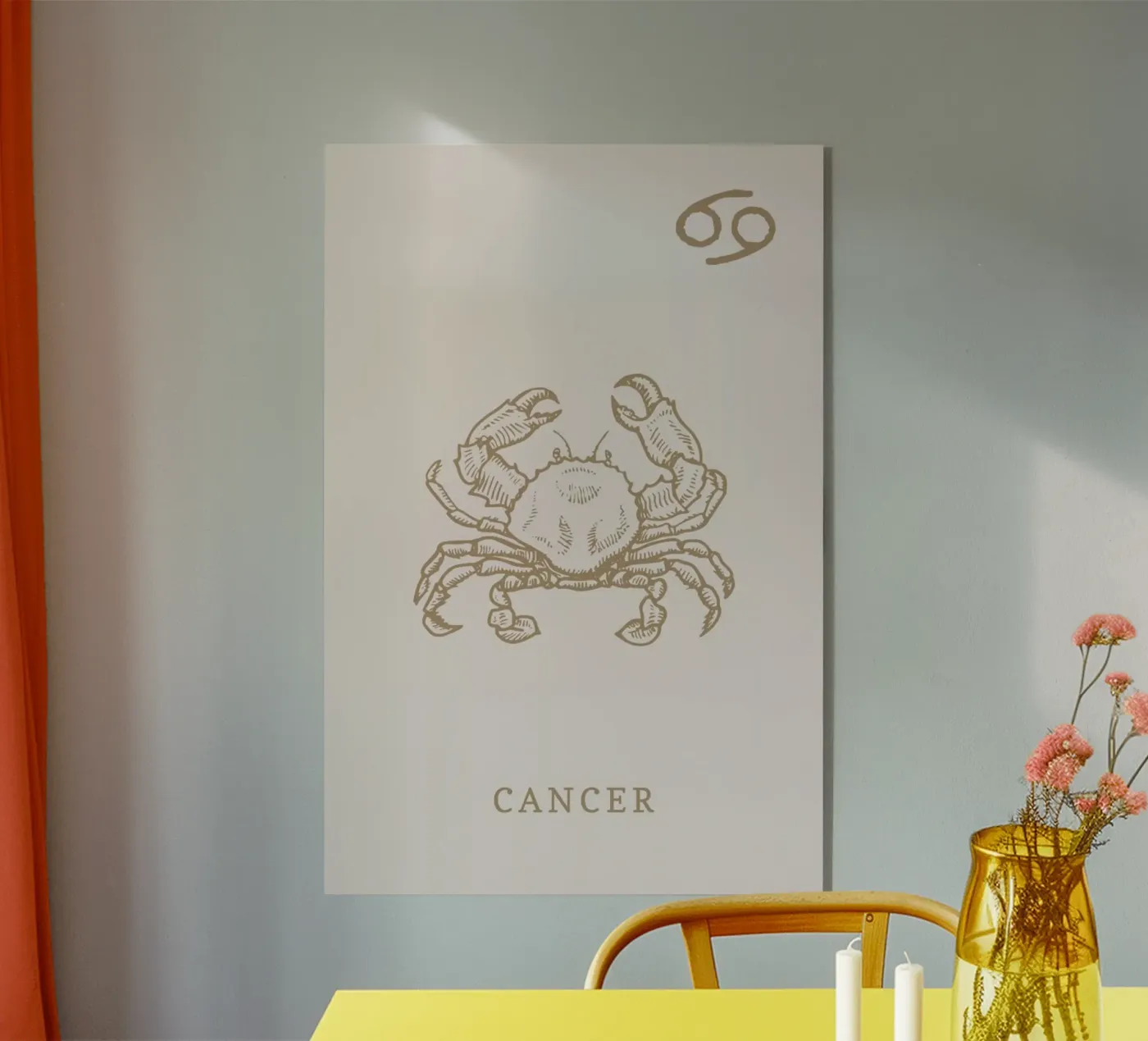 Cancer plexiglass da Flora & Fauna