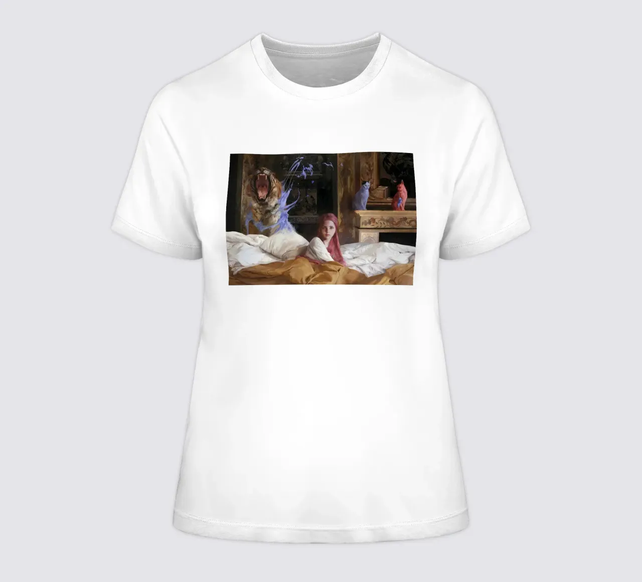 Guillermo Lorca and the Rest is Silence women's fitted t-shirt by Birgitart