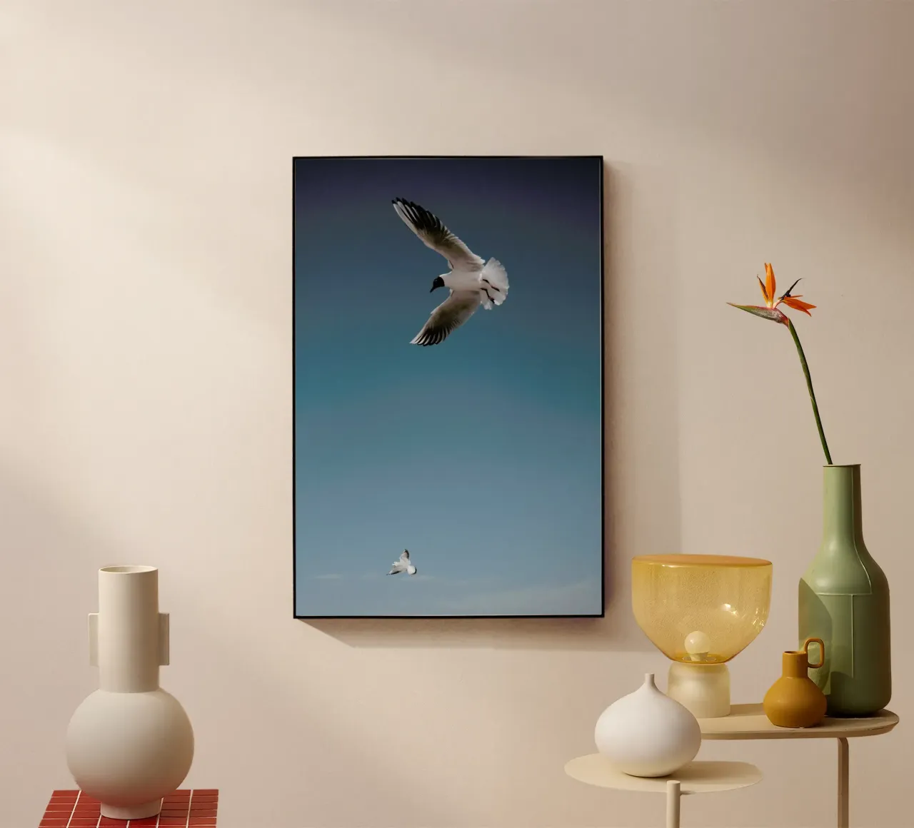 Seagulls I plexiglass da Sebastian Hilgetag