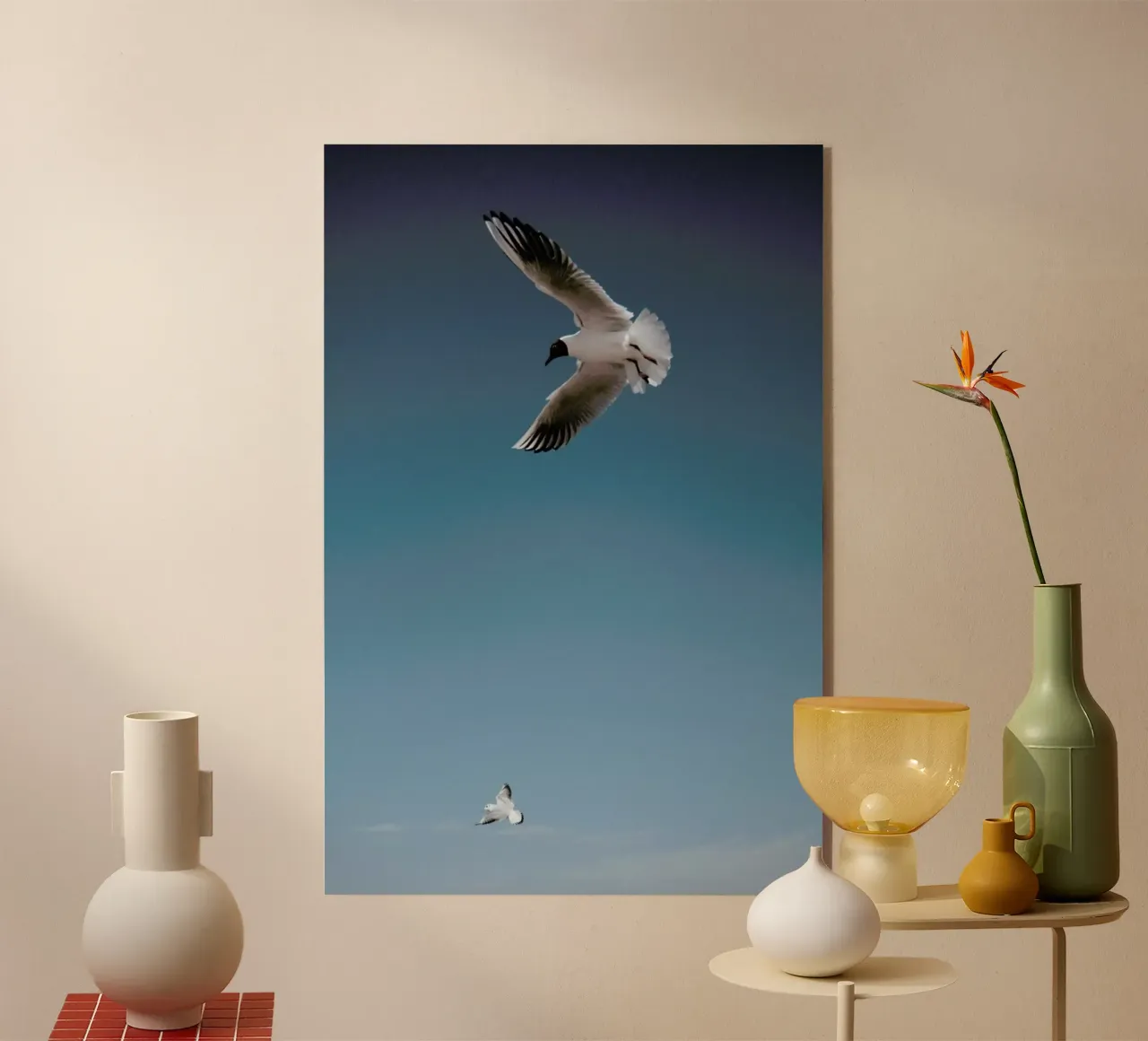 Seagulls I plexiglass da Sebastian Hilgetag