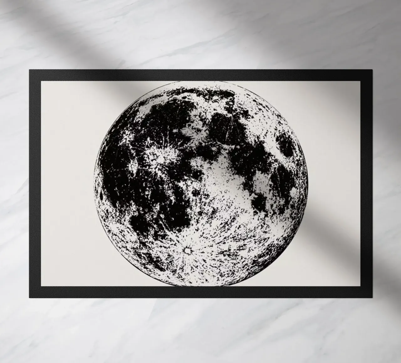 Lunar doormat by daylight design studio