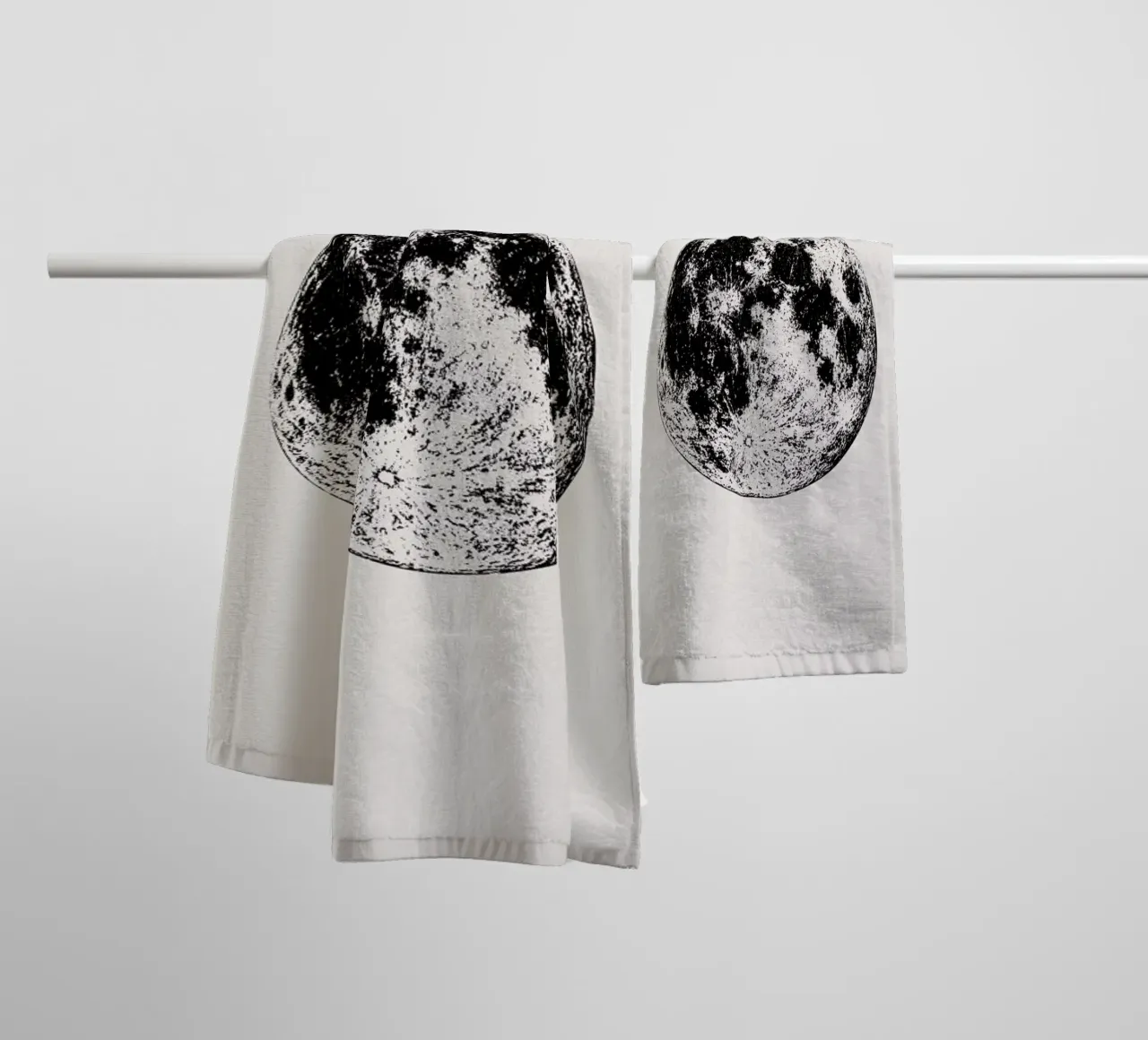Lunar asciugamano da bagno da daylight design studio