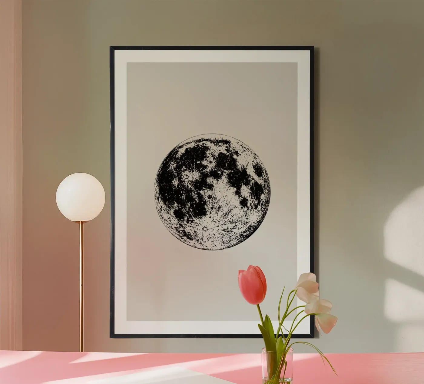 Lunar poster by daylight design studio
