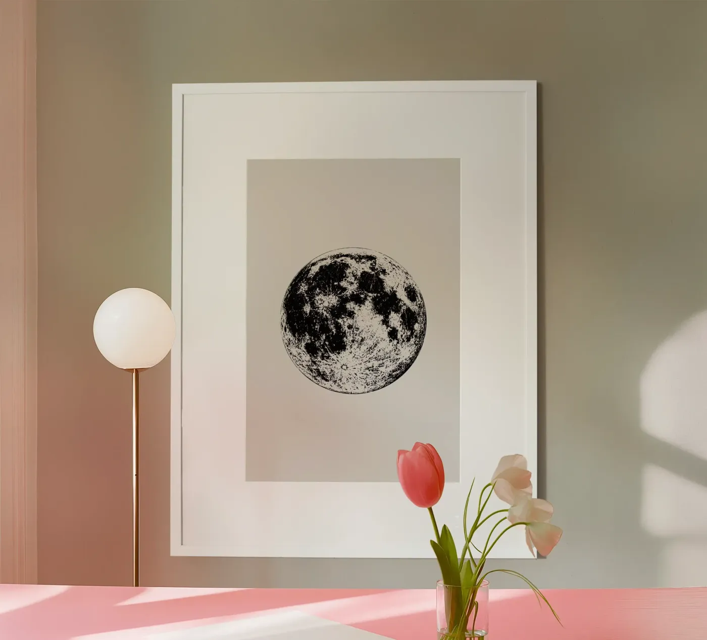 Lunar poster by daylight design studio