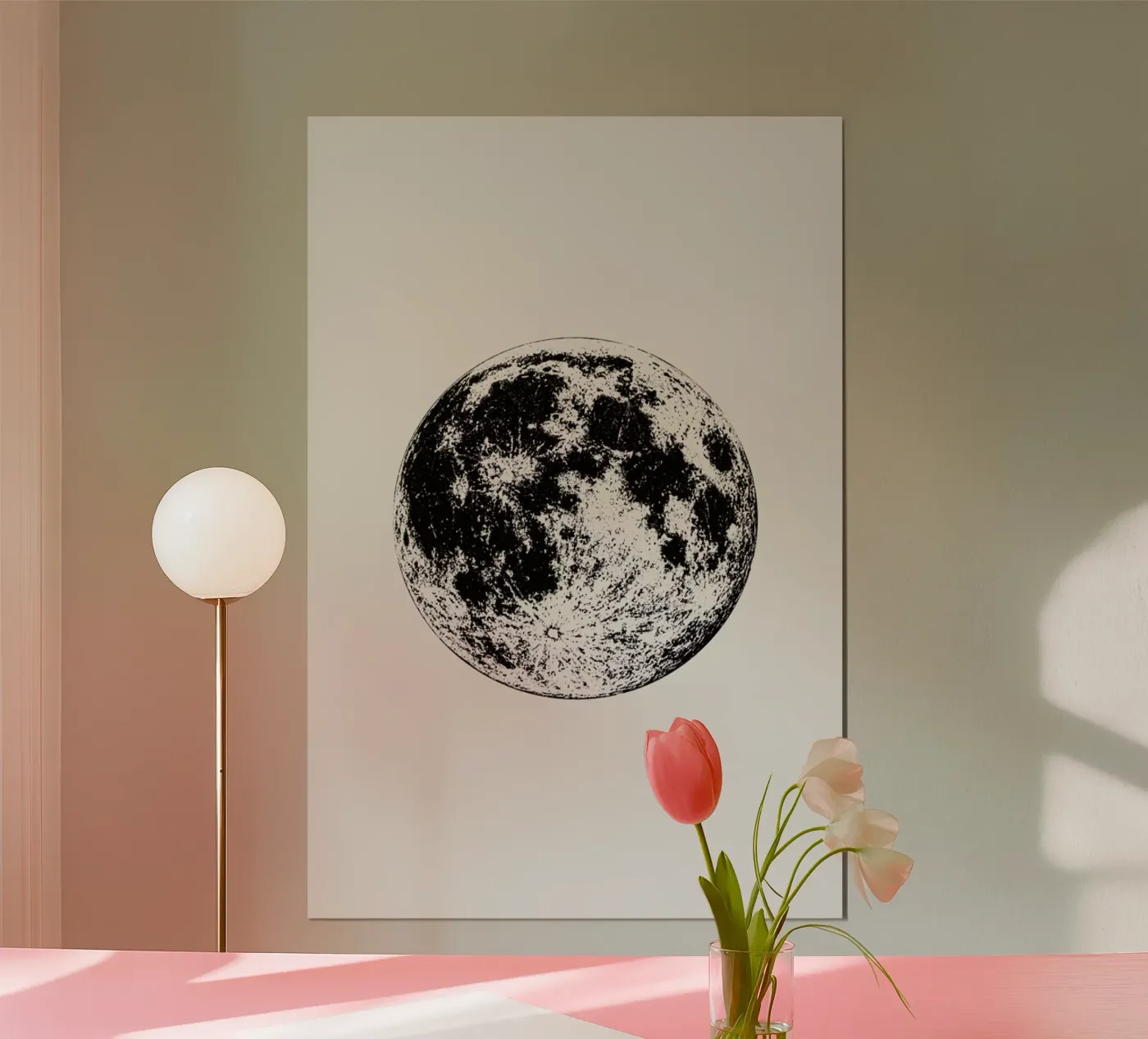 Lunar poster by daylight design studio