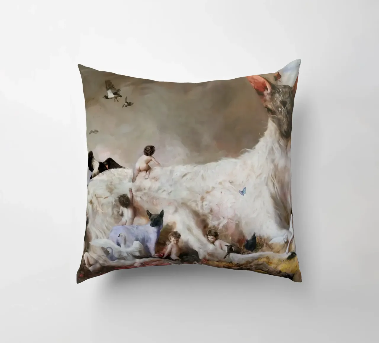 Guillermo Lorca Dio animale cuscino da Birgitart
