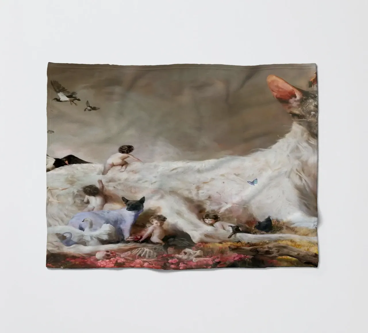 Guillermo Lorca Dio animale coperta in pile da Birgitart