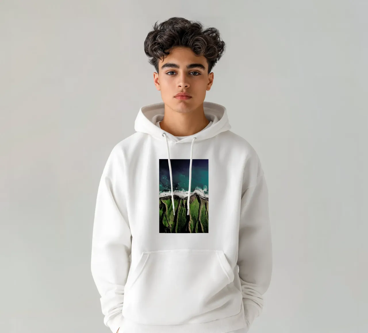 Arrecife Tide felpa con cappuccio da METROPOLIS