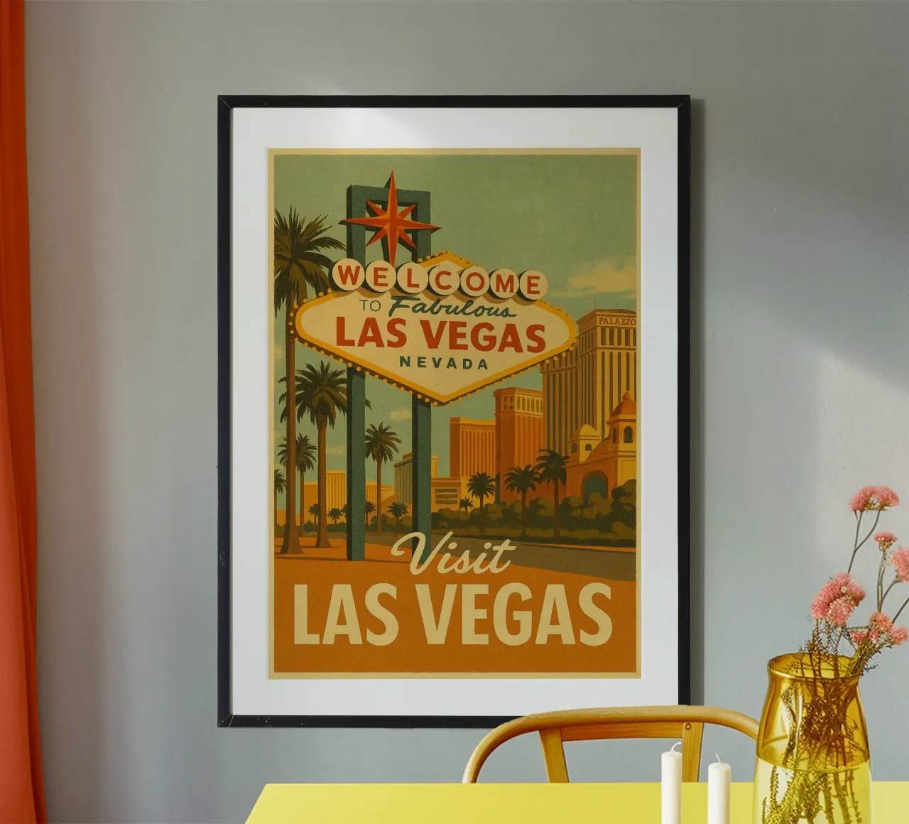 Viaggio a Las Vegas carta hahnemühle da Mercury Club