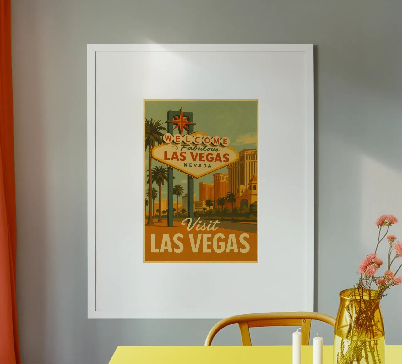 Viaggio a Las Vegas carta hahnemühle da Mercury Club
