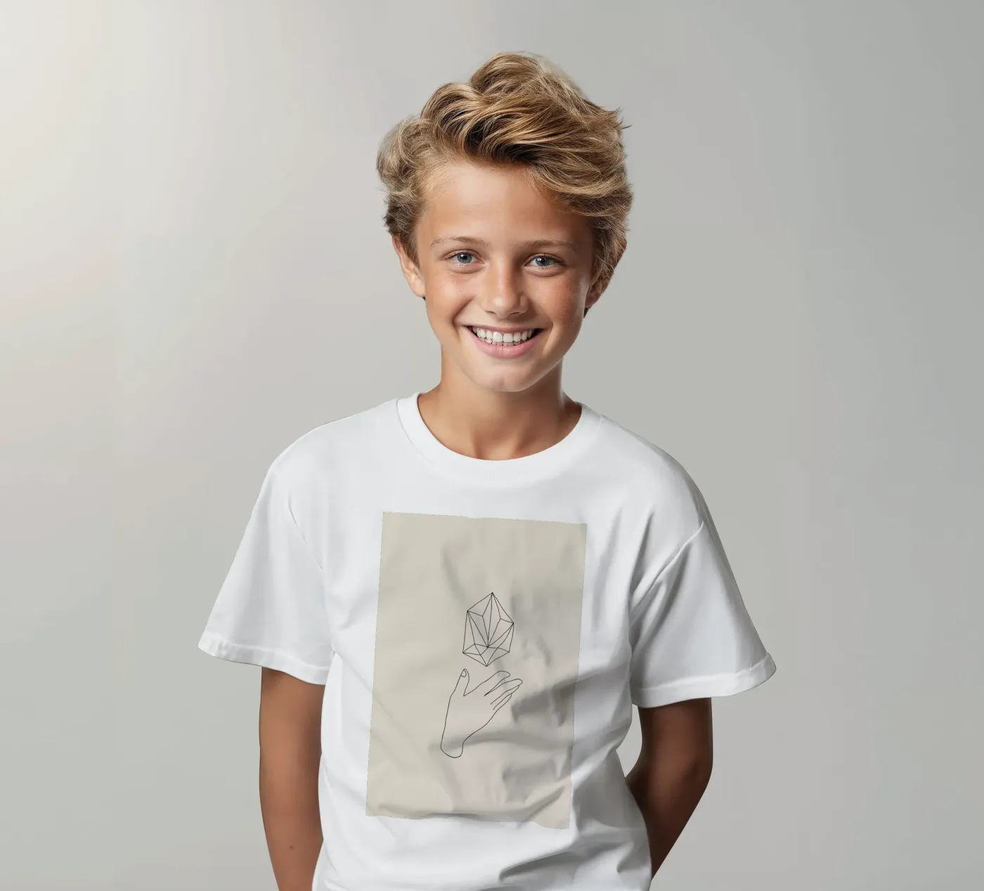 Diamond t-shirt bambini da Pure