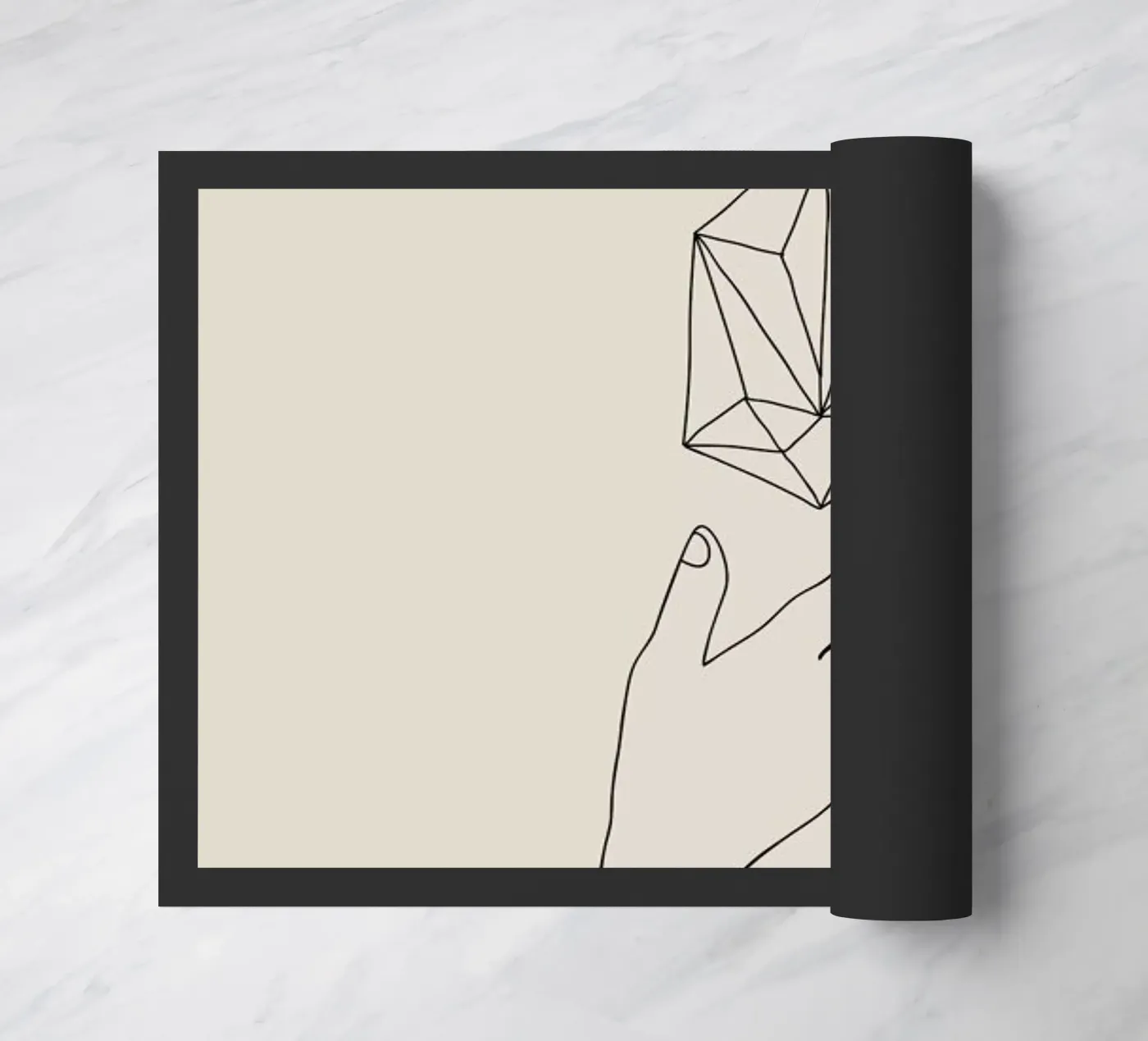 Diamond deurmat van Pure