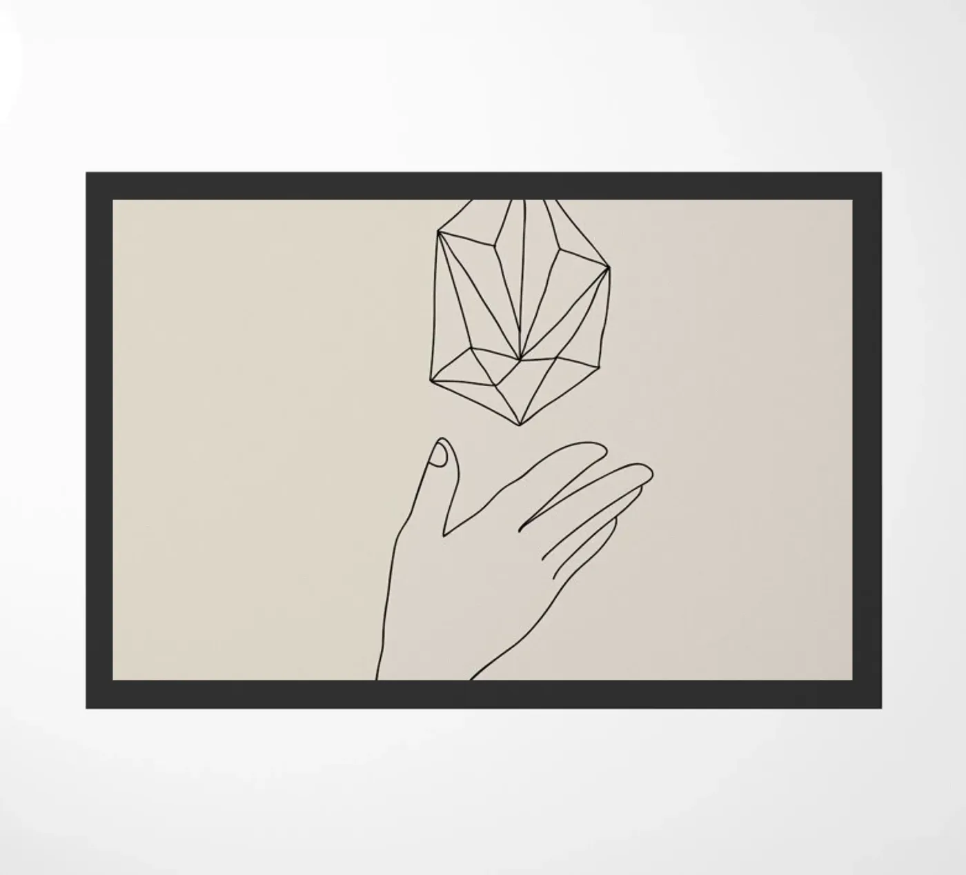 Diamond deurmat van Pure