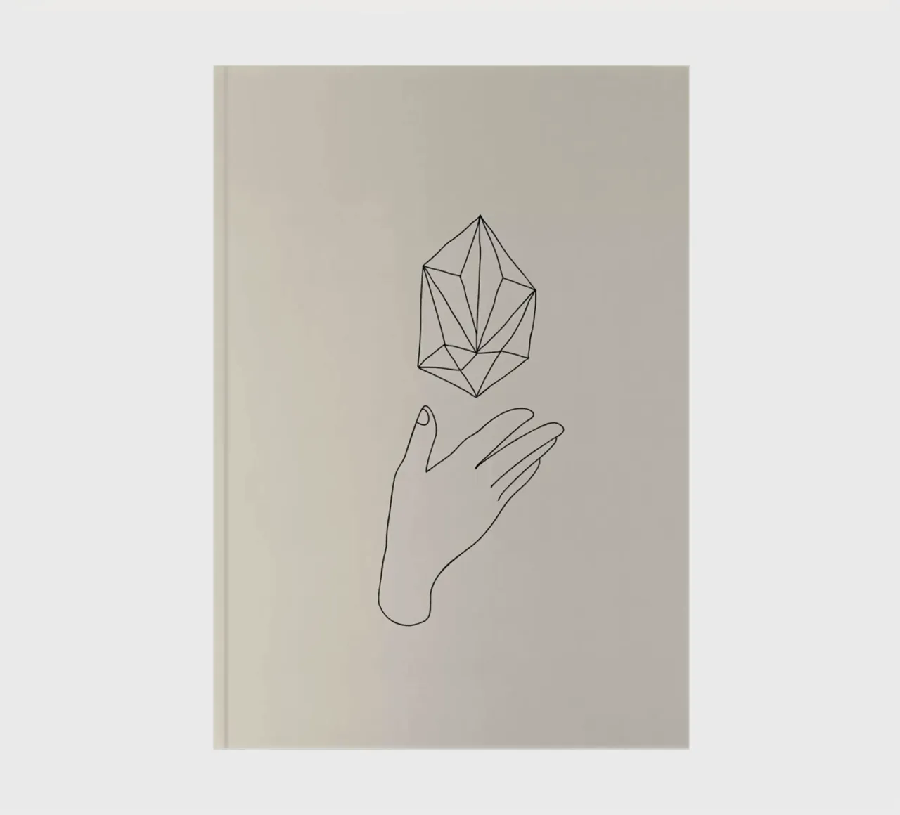 Diamond notebook by Pure