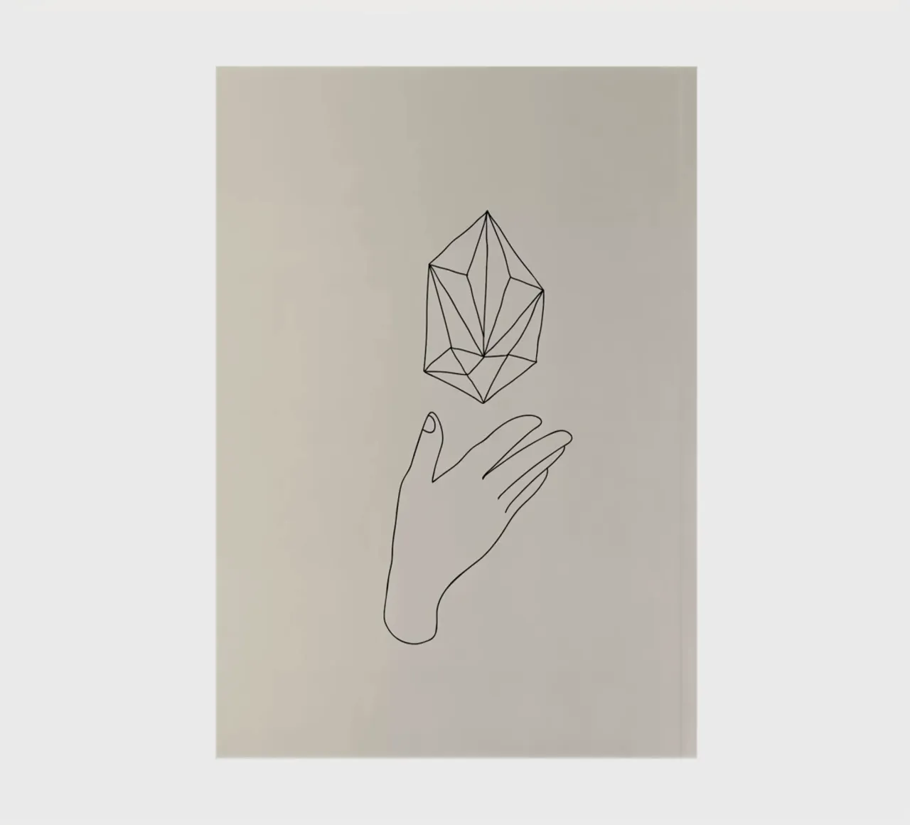 Diamond notebook by Pure