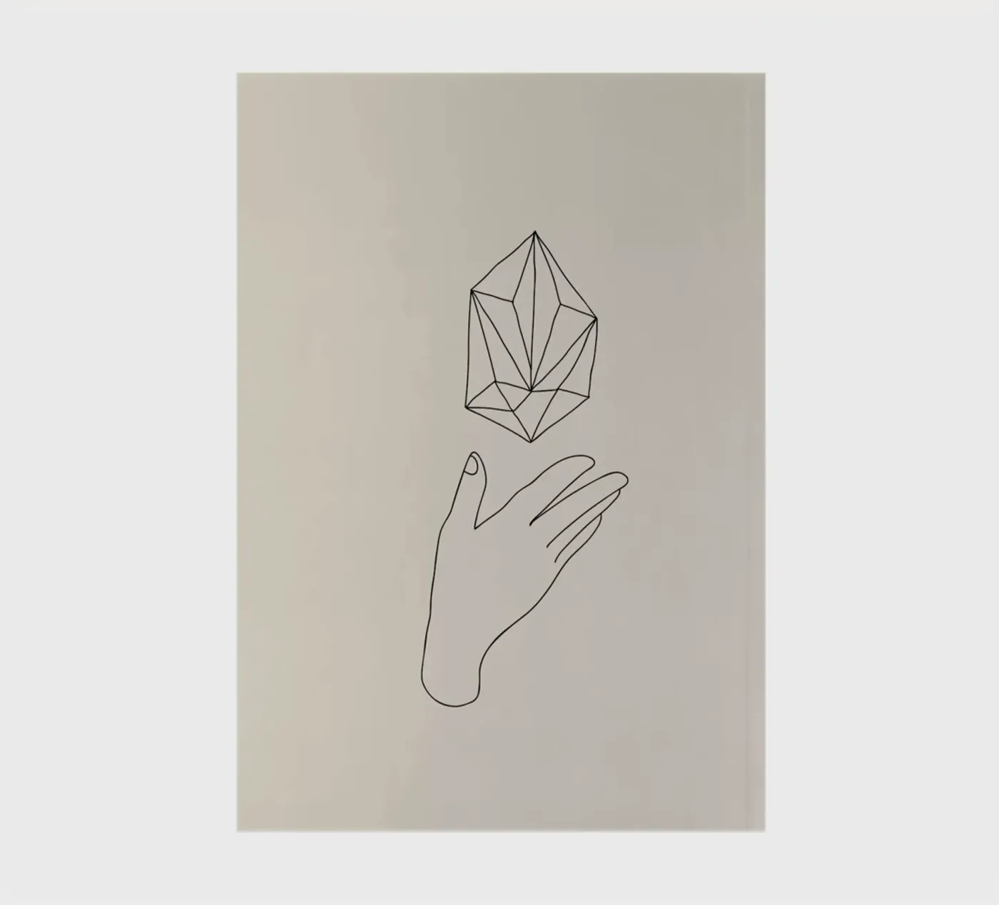 Diamond notebook by Pure
