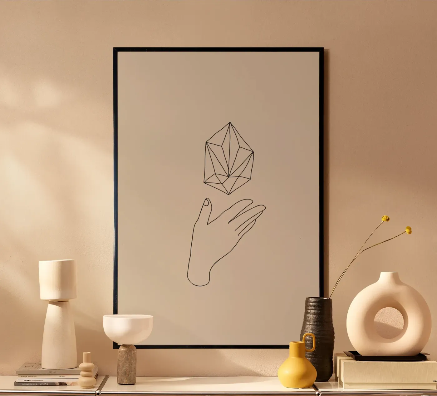 Diamond poster van Pure