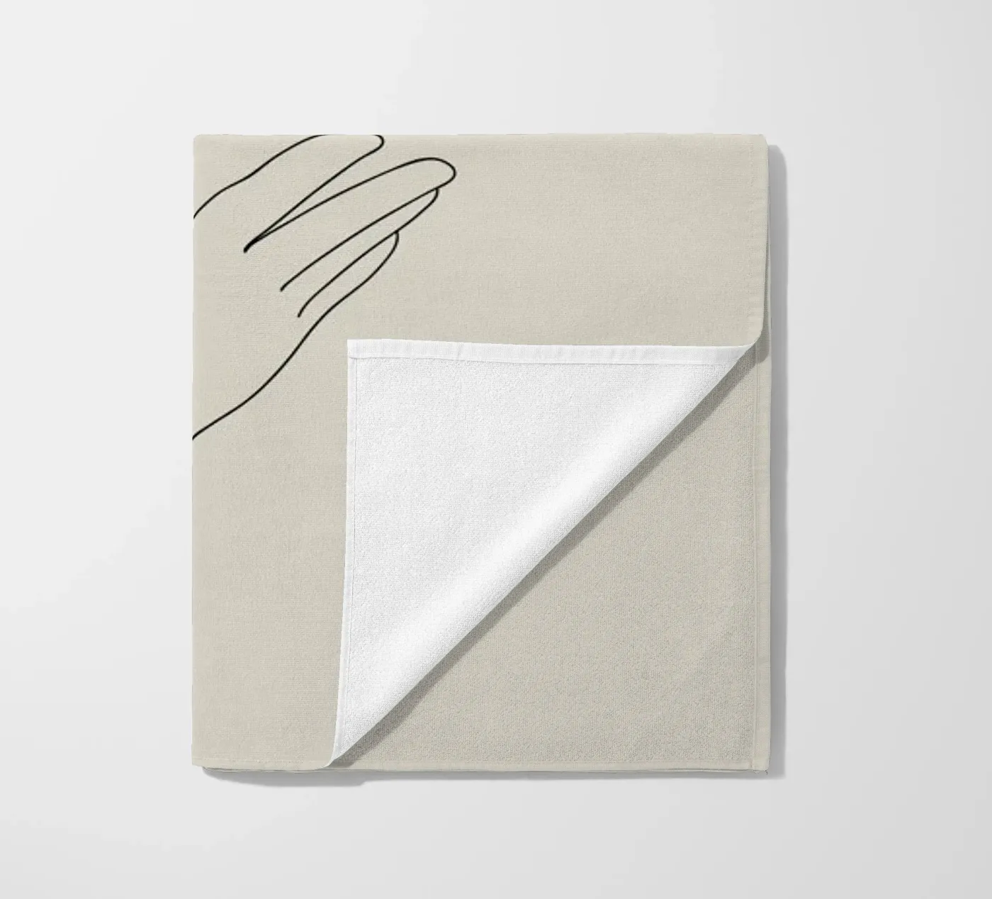Diamond beach towel by Pure